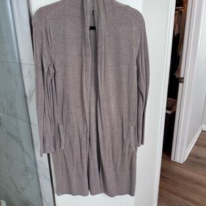 Barefoot Dreams Taupe Cardigan